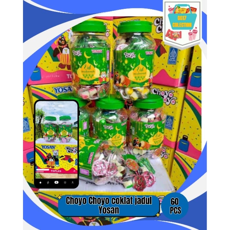 

Coklat Jadul Choyo Choyo Yosan (60 pcs)
