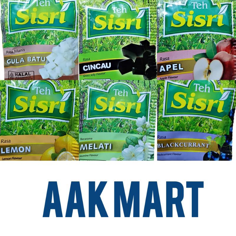 

Teh Sisri Renceng isi 10 sachet