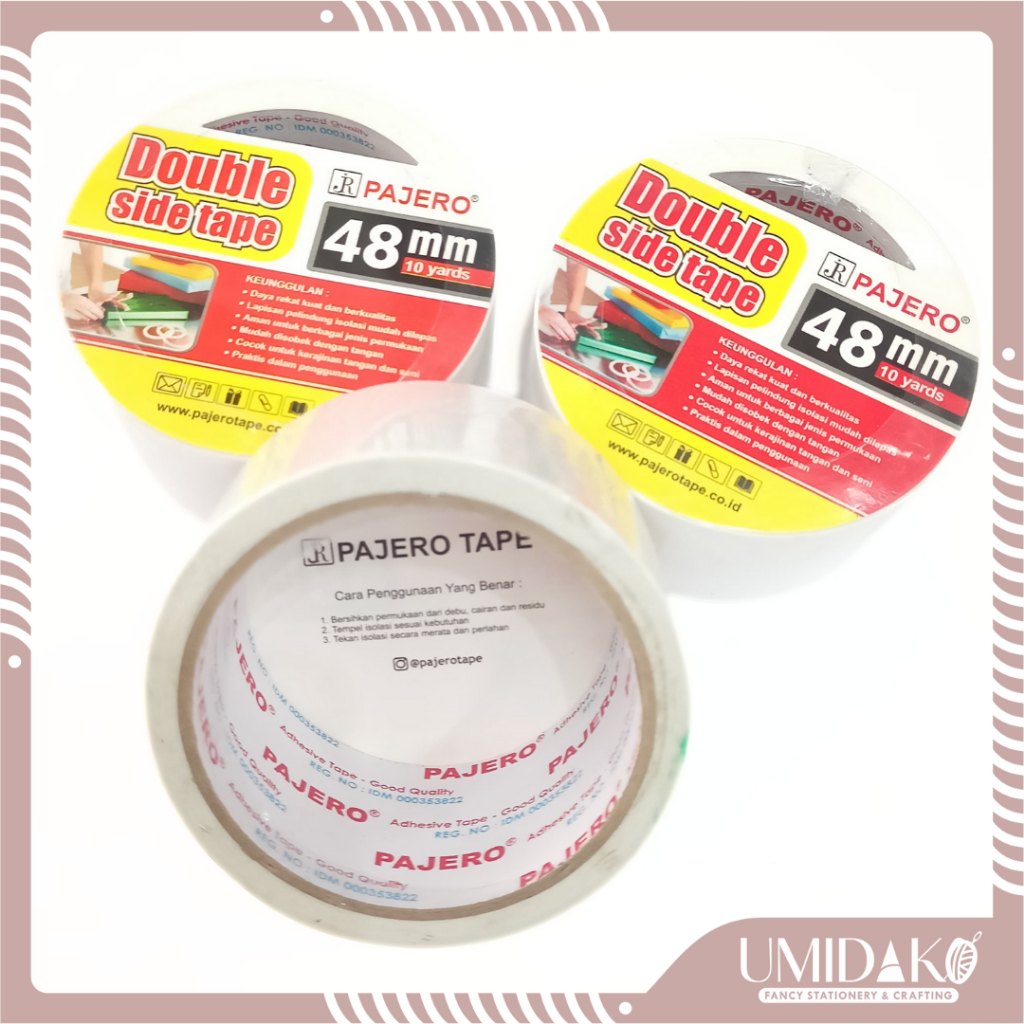 

[UMIDAKO] DOUBLE TAPE PAJERO 2 INCH