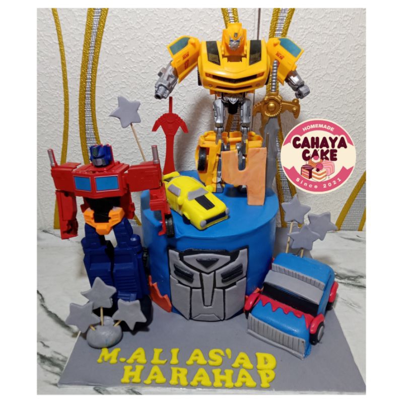 

Transformer Cake / Kue Ulang Tahun Robot Transformer
