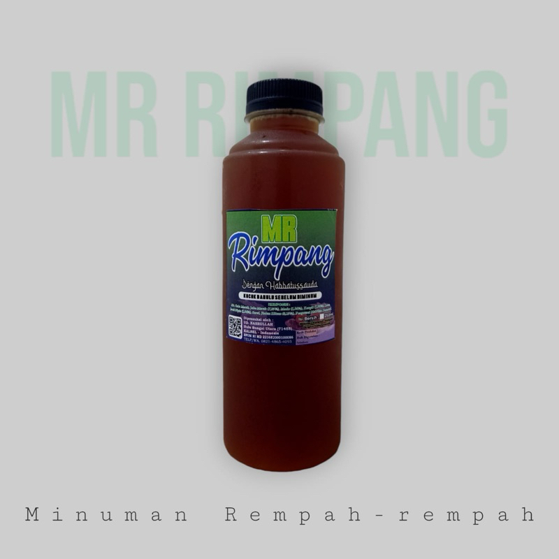 

Viral MR RIMPANG Minuman rempah rempah kayak akan manfaatnya dijamin ori dan sudah bpom!!!