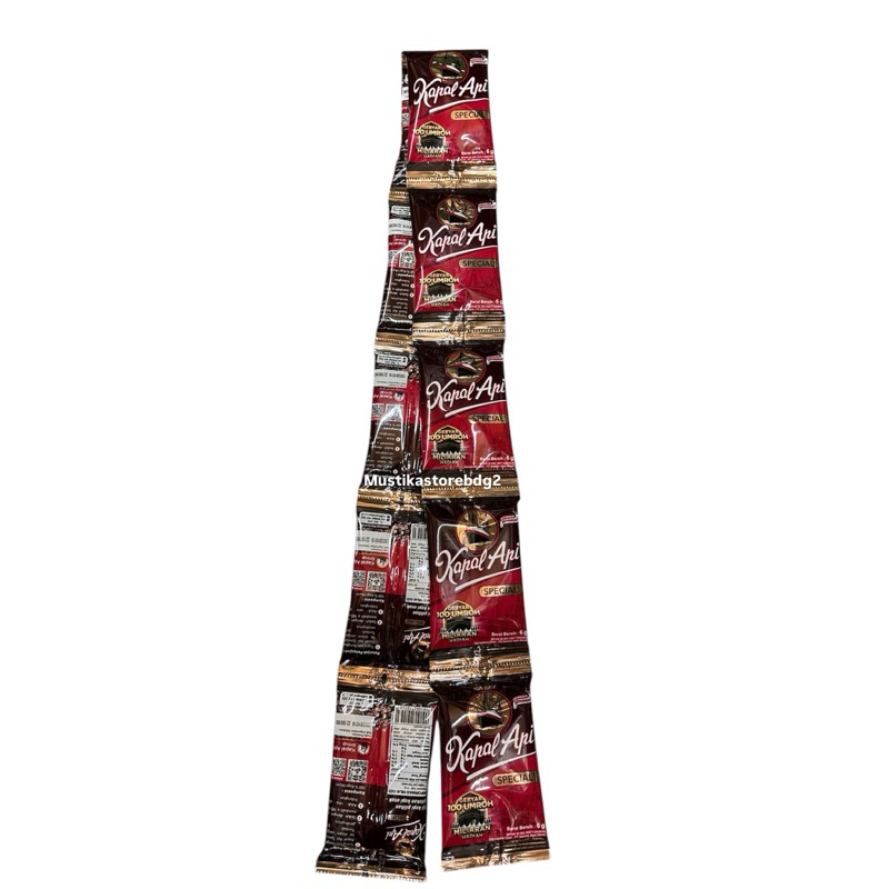 

Renceng Kopi Kapal Api Isi 10 Sachet @ 6 Gr