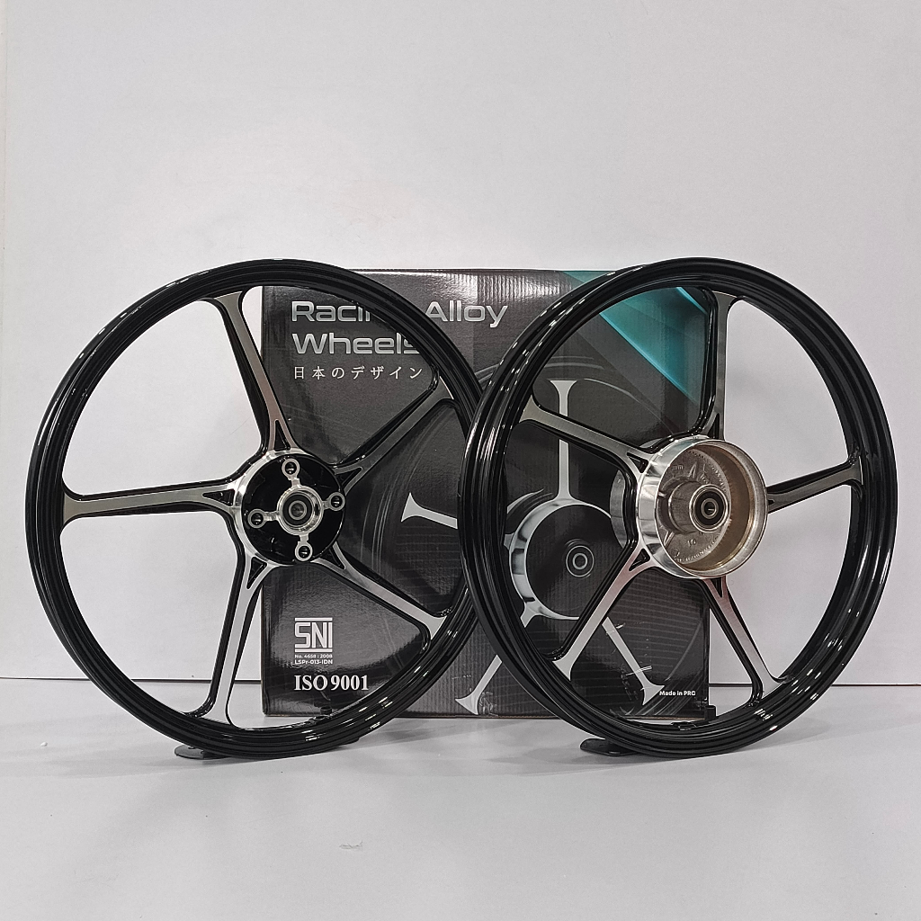 VELG RACING ENKEI 511 / AK55 PALANG 5 RING 17 FIT NEW / SUPRA X 125 / KHARISMA ORIGINAL RACING ALLOY