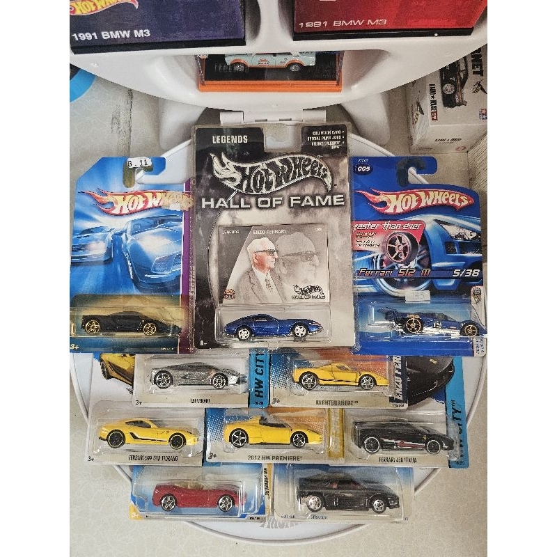 Hot Wheels Ferrari Mix