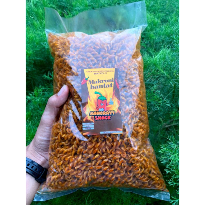 

Bangray_snack - makroni spiral pedas daun jeruk cikruh 500gr