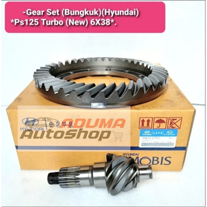 GEAR SET GARDAN CANTER PS125 TURBO 6X38 ORI HYUNDAI..[MK612792]