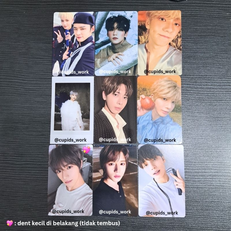 PHOTOCARD PC SOOBIN YEONJUN BEOMGYU TAEHYUN HUENINGKAI YEONKAI TXT OFFICIAL POLAROID MEMO SANCTUARY 