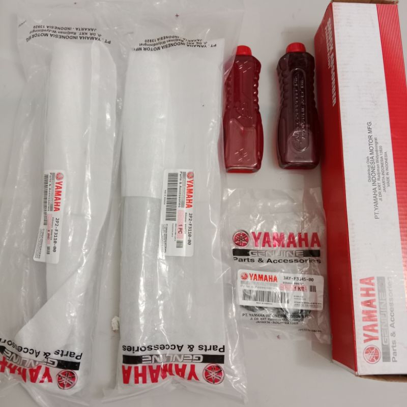 Shock depan+seal+oli jupiter z jupiter z1 jupiter burhan sepasang Motorcycle
