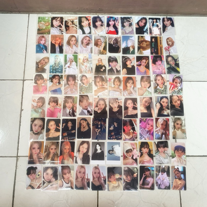 PHOTOCARD PC EUNHA VIVIZ GFRIEND PART 1