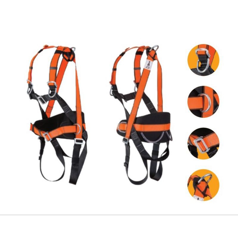 HT 320 FULL BODY HARNESS (FALL AREST,WORK POSITIONING)