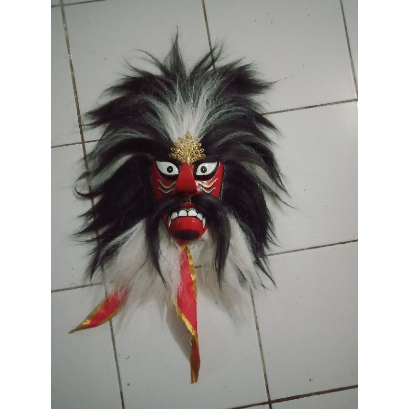 TOPENG GANONG/GANONGAN ANAK RAMBUT SINTETIS