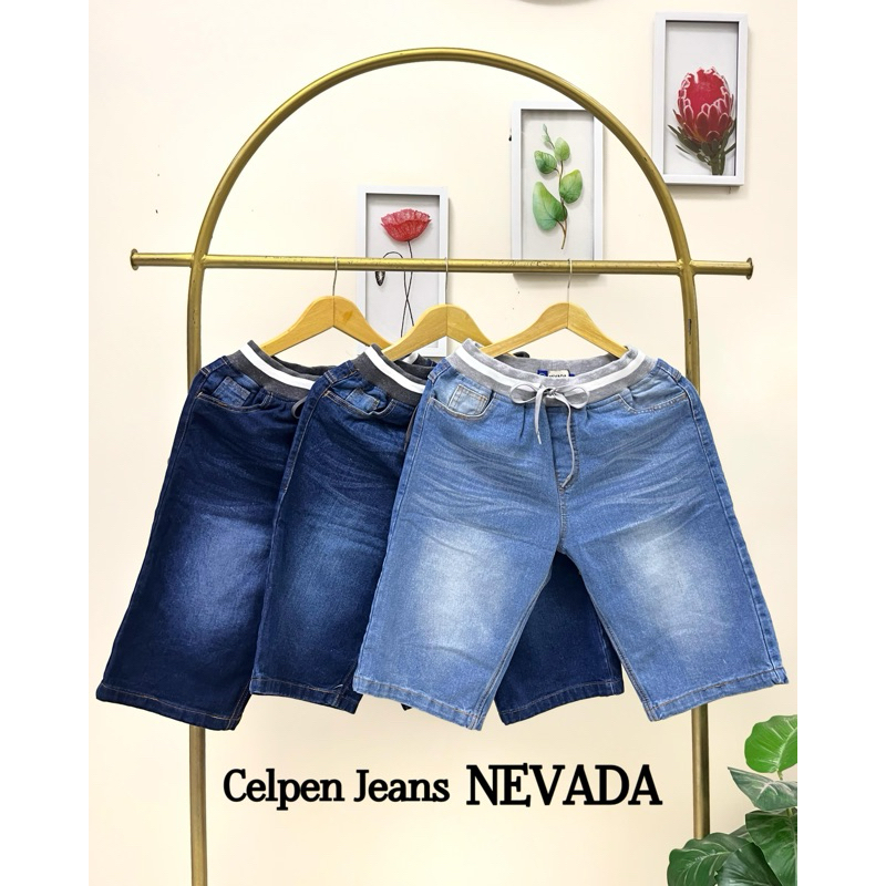 NEVADA Celana Pendek Jeans Pria NEVADA