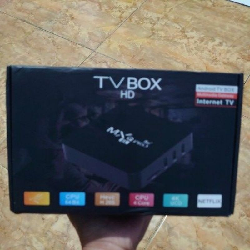 MXQ android tv box 16GB +256GB second preloved