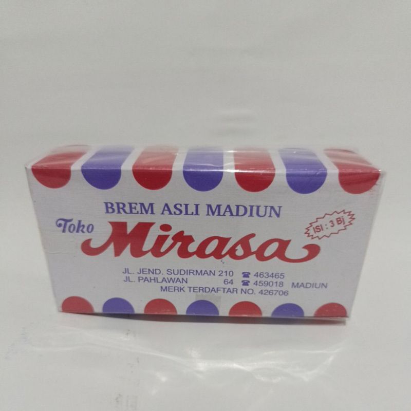

BREM MIRASA ASLI MADIUN KEMASAN KECIL isi 3