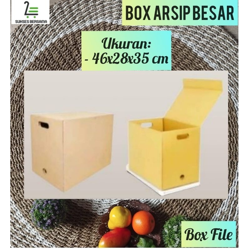 

Box Arsip 46x28x35cm bpjs/Kardus/Arsip/Box File