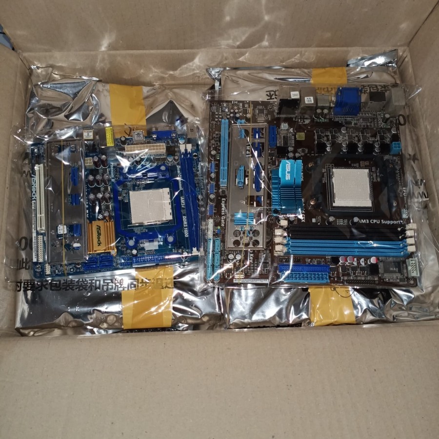 mobo AMD socket AM3 ddr3 bekas garansi 7 hari