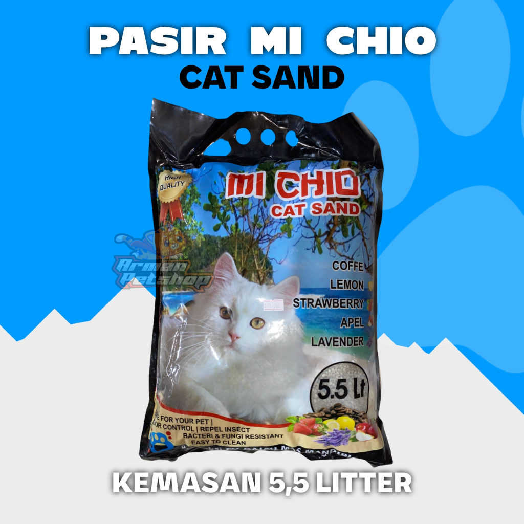 Pasir Mi Chio 5,5L Gumpal Aroma