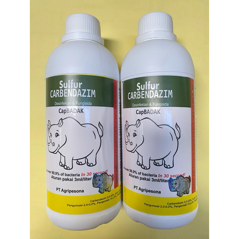 Desinfektan Cap Badak 500 ml Sulfur Carbendazim Original