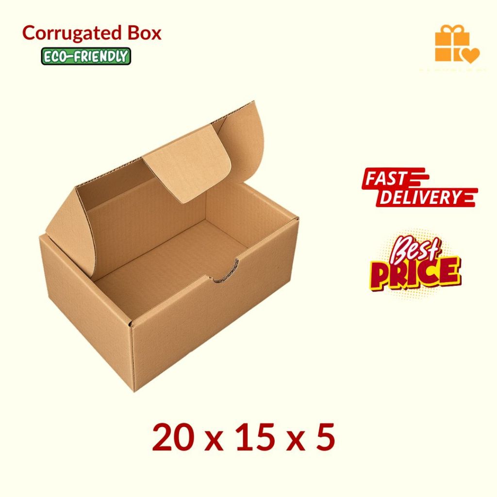 

Kardus 20x15x5 cm | dusbox box kardus box dus packing Die Cut kotak packing | Box Aksesories