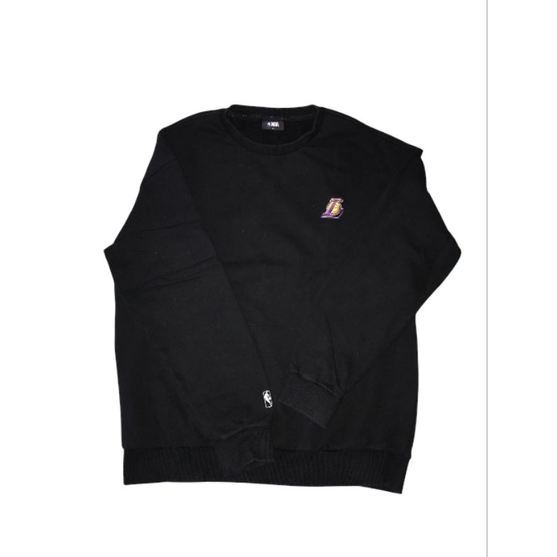 Lakers Black Crewneck