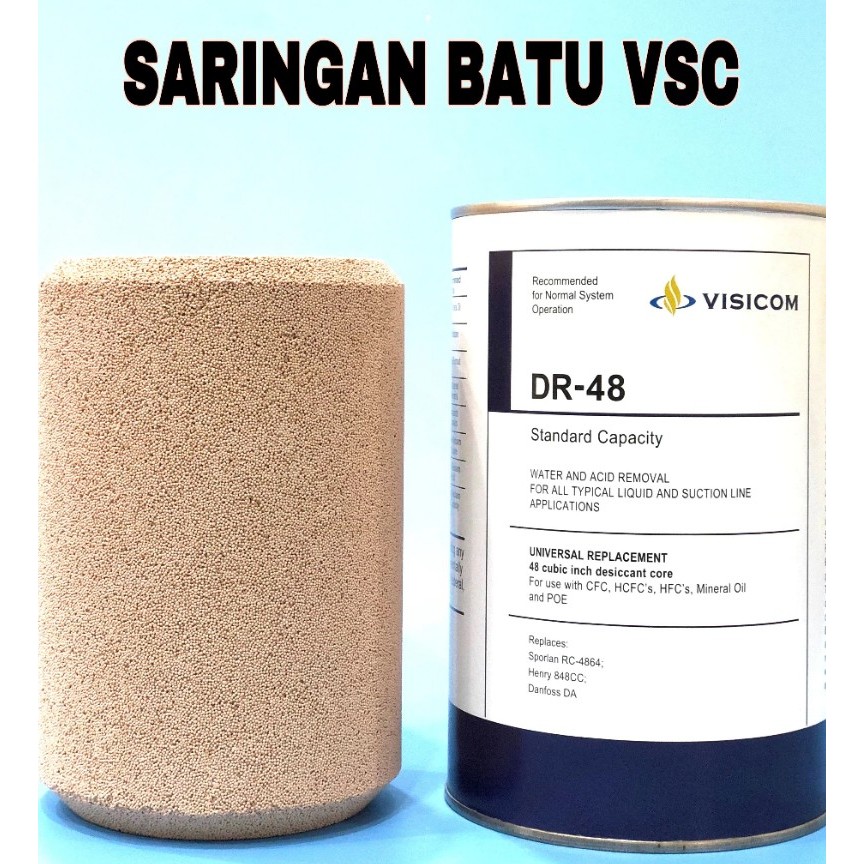 Filter Uap Air bahan Batu D48 | Saringan Uap Air merek VISICOM