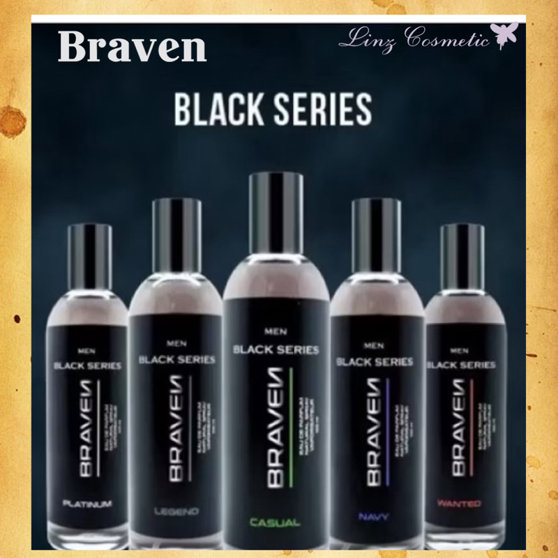 BRAVEN BLACK SERIES 100ml Parfum Pria