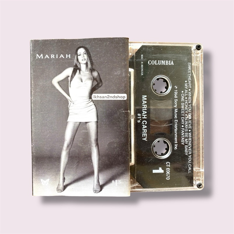 Kaset Pita Mariah Carey - #1’s