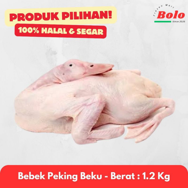 Bebek Peking Frozen Halal & Berkualitas - Uk. 1,2Kg