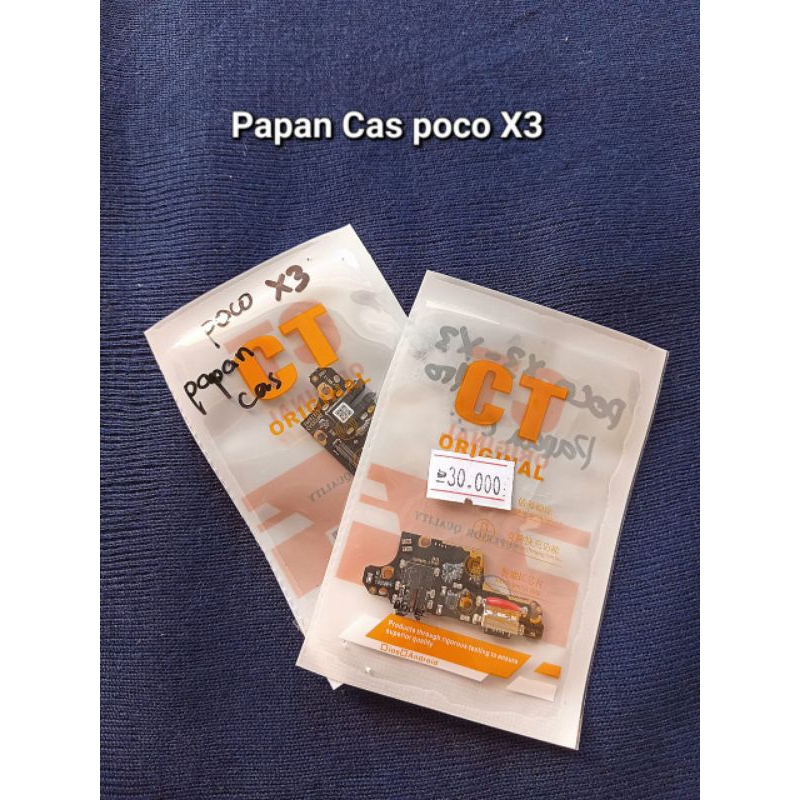 flexibel charger papan cas poco x3 nfc/pro full ic+mic suport turbo charger