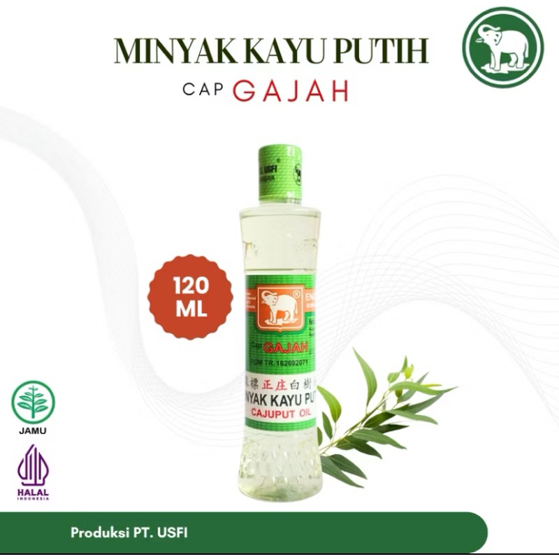 Cap Gajah Minyak Kayu Putih 120ML