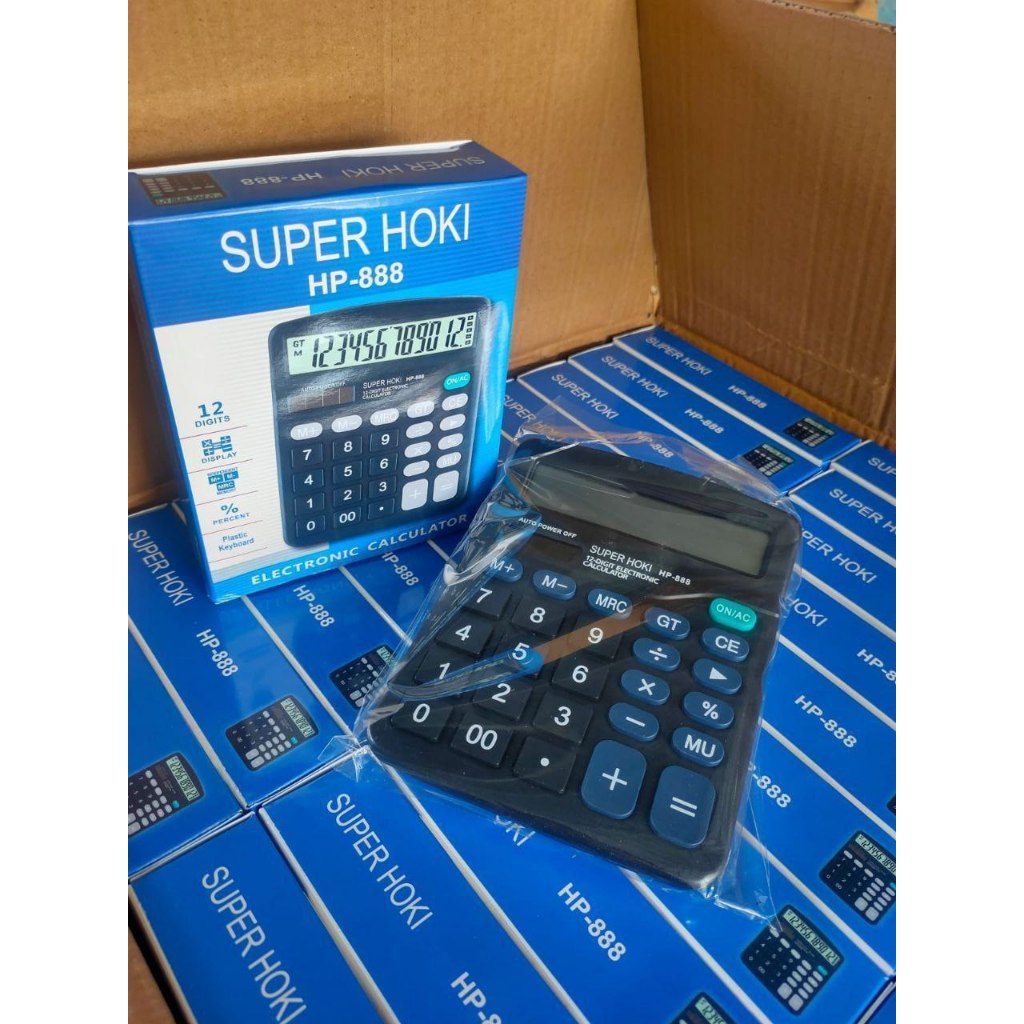 

KALKULATOR BESAR 12 DIGIT SUPER HOKI HP-888 DIGITAL