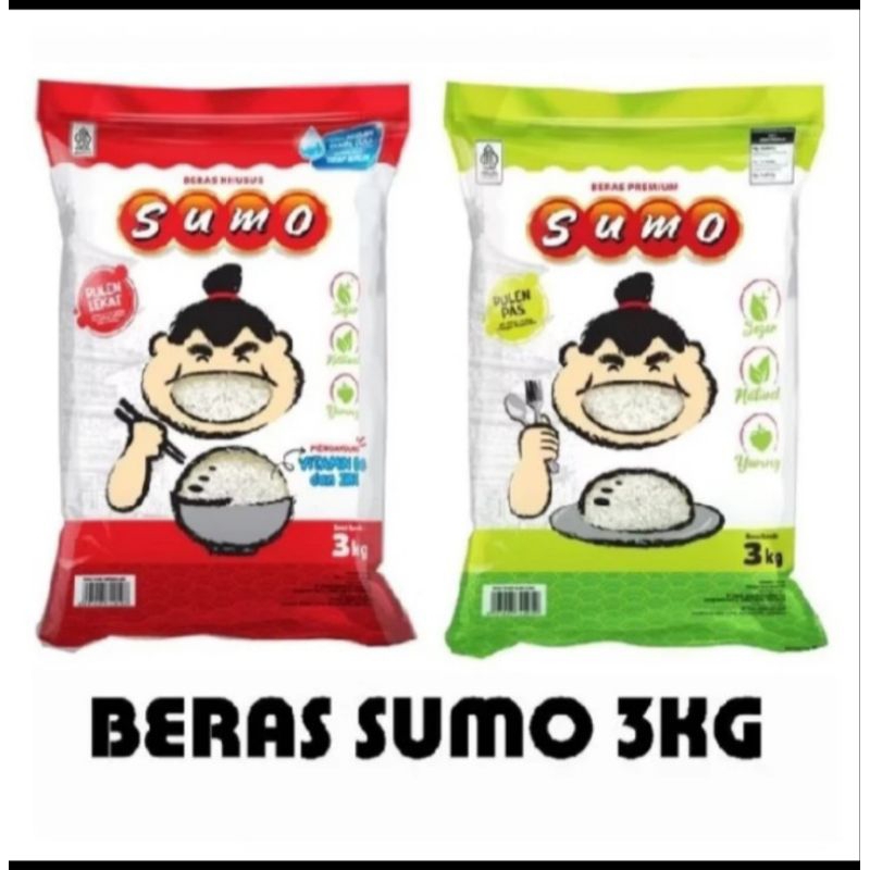 

Beras Sumo Kemasan 3 Kg