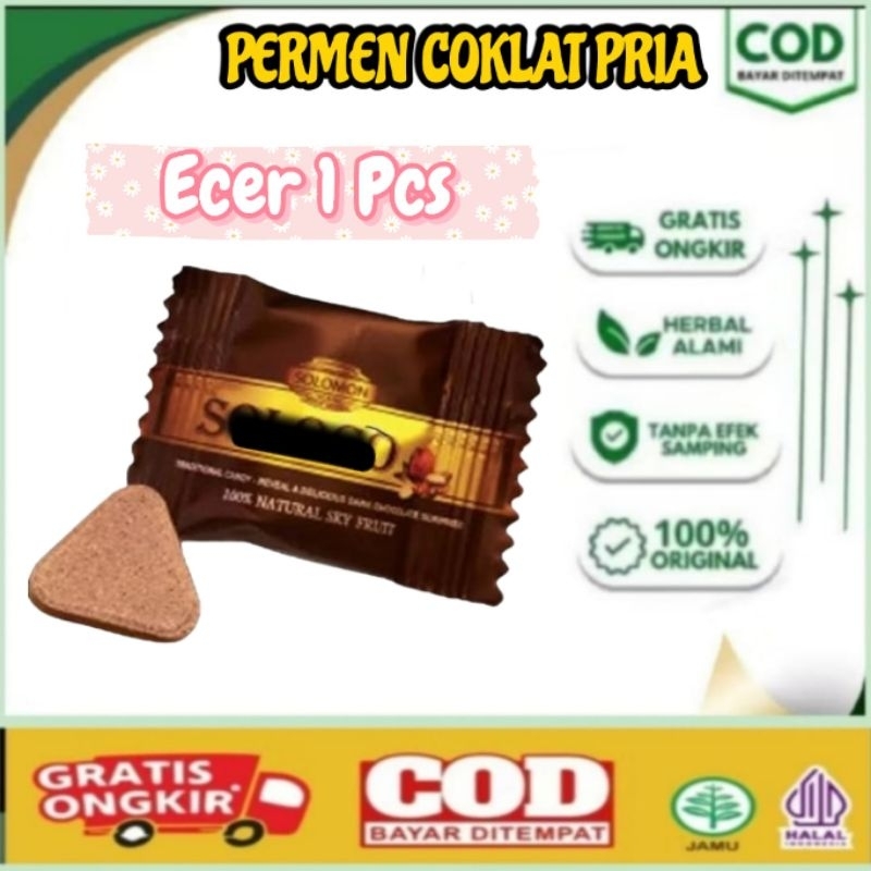 

Promo - Permen Solocoo Original AU Eceran 1 pcs Solocoo Asli Terbaik AMPUH