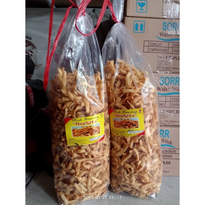 

cemilan stik bawang 1kg