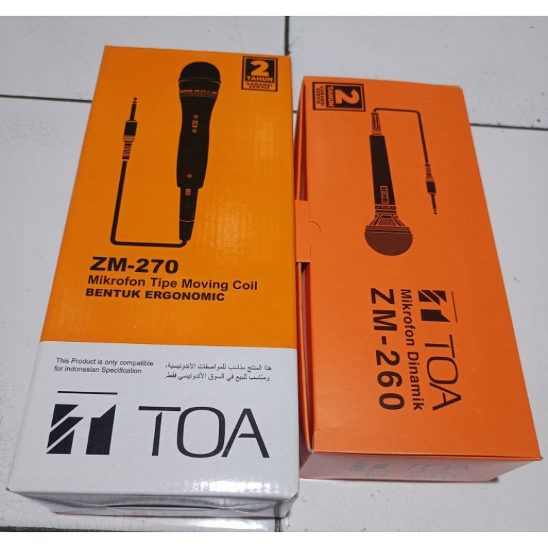 Mic Microphone TOA ZM -260 Sama ZM-270 Asli Original.. Mic TOA.. Microphone TOA