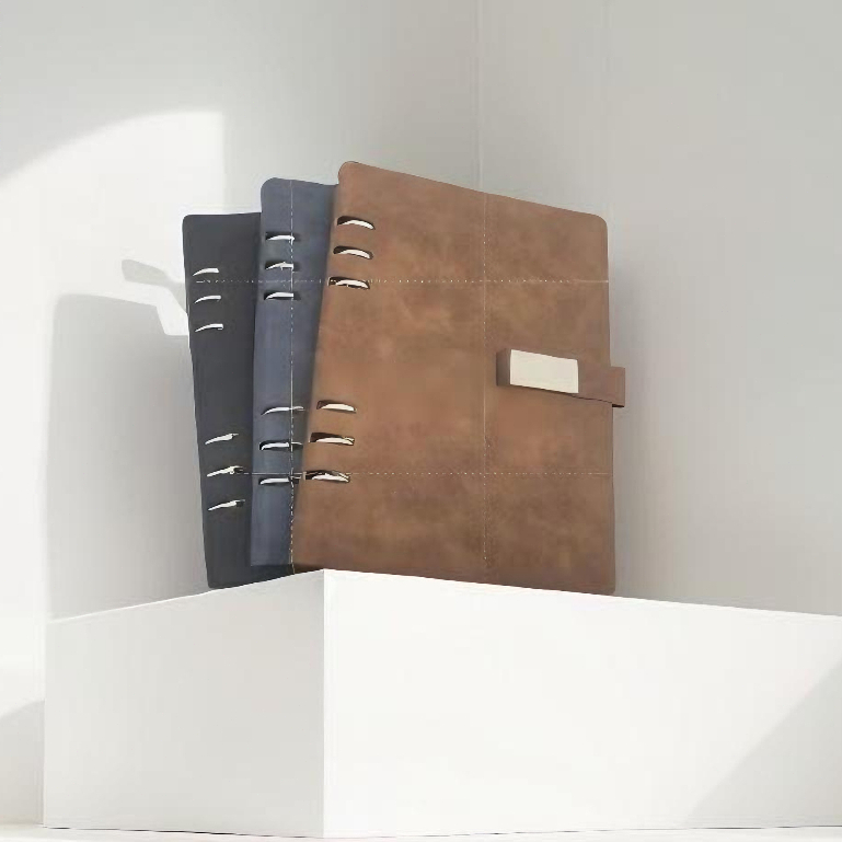 

Permukaan Kulit Tebal Tahan Air Buku Catatan yang Dapat Dilepas Buku Catatan Kantor Siswa Buku Catatan Binder Kertas Isi Tahan Lama