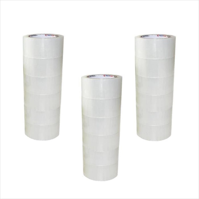 

Lakban SKL Tape Bening Dan Coklat 2Inch 48mm 90 yard Spek Daimaru 81m