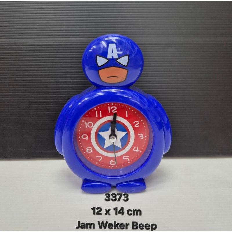 JAM WEKER / JAM BEKER KARAKTER BUNYI BEEP ALARM ANAK DEKORASI MEJA