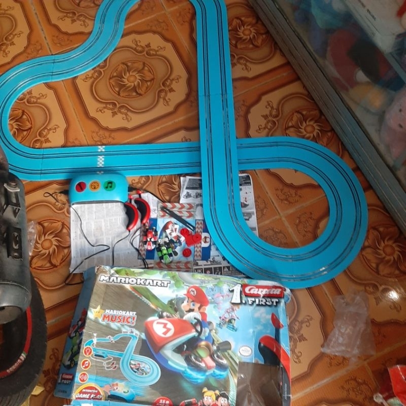 Mario Kart Carrera 1 first gameplay Interactive . Track Mario Nintendo