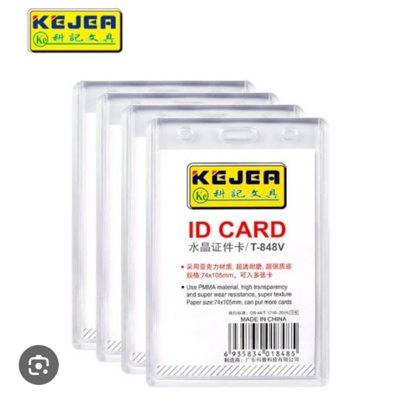 ID Card holder Acrylic Kejea MR.DIY