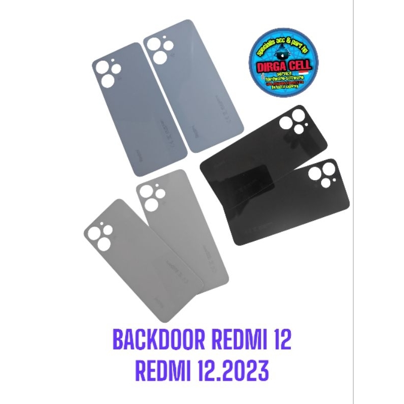 BACKDOOR REDMI 12/REDMI 12 2023
