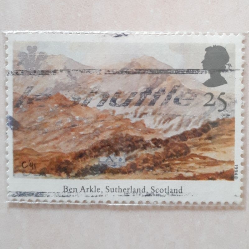 

Perangko Inggris Britania Raya & Irlandia Utara 25th Anniv of Investiture of the Prince of Wales (Ben Arkle, Sutherland, Scotland) Tahun 1994