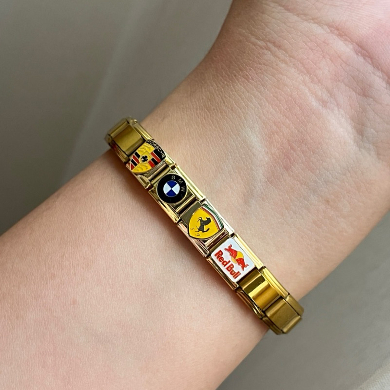 Italian Charms Bracelet | Gold Edition