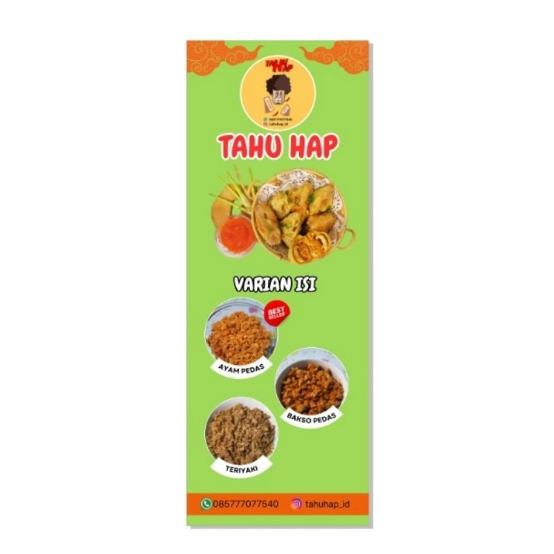 

Tahu Hap tahu isi pedas varian reguler