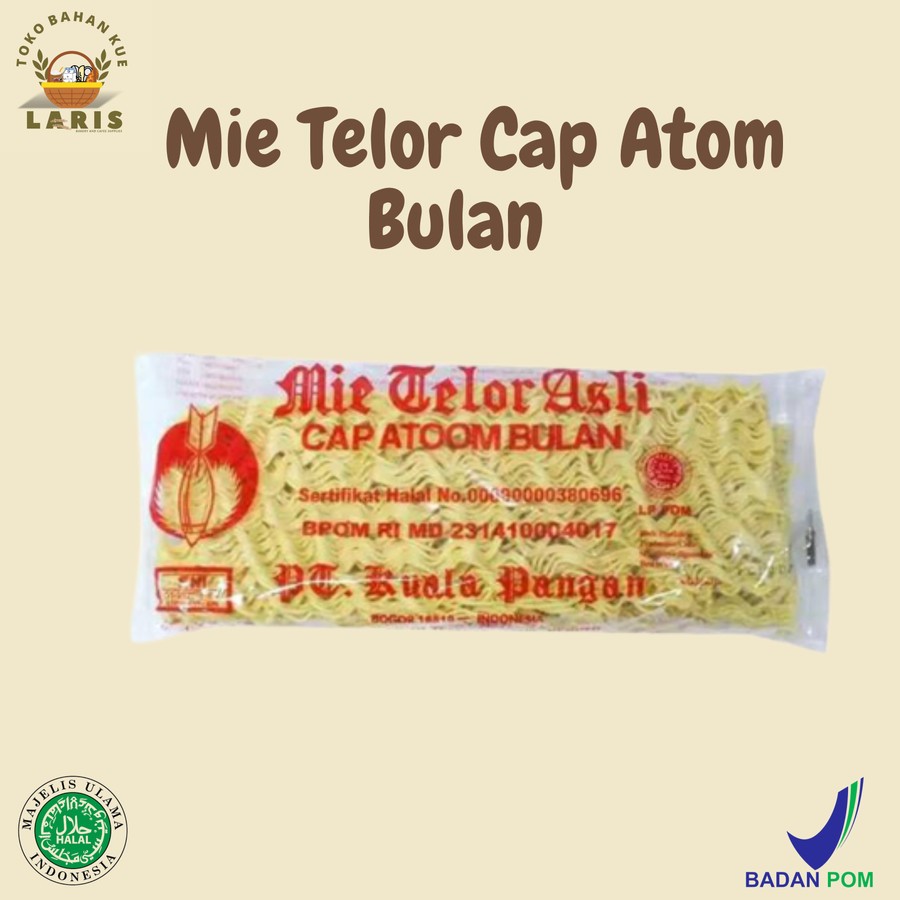 

MIE TELOR CAP ATOM BULAN 200 GRAM