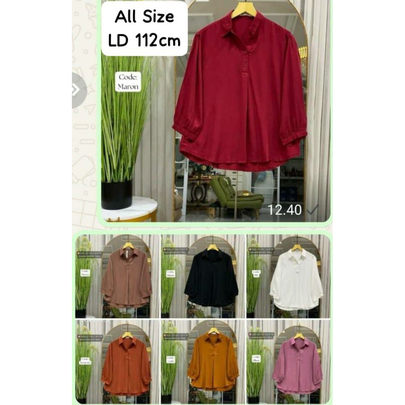 PROMOOOO Blouse Wanita Dewasa Original Brand Three Point