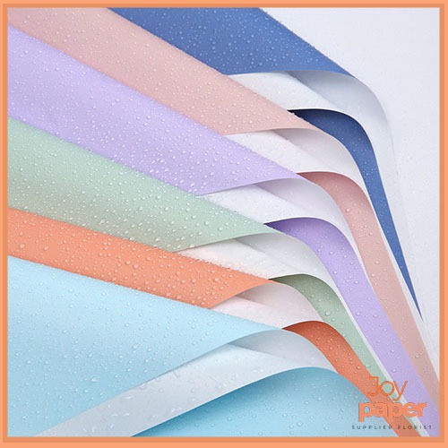 Flower Wrapping Paper 2 warna bi color white kertas buket belakang putih KB6121