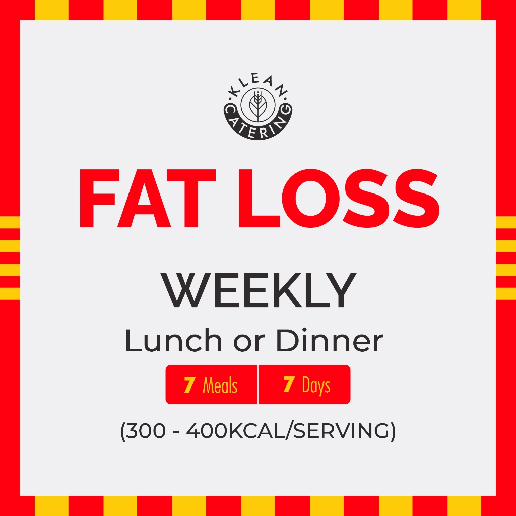 

Klean Fat Loss Diet Catering - Weekly (7 Meals/7Days)