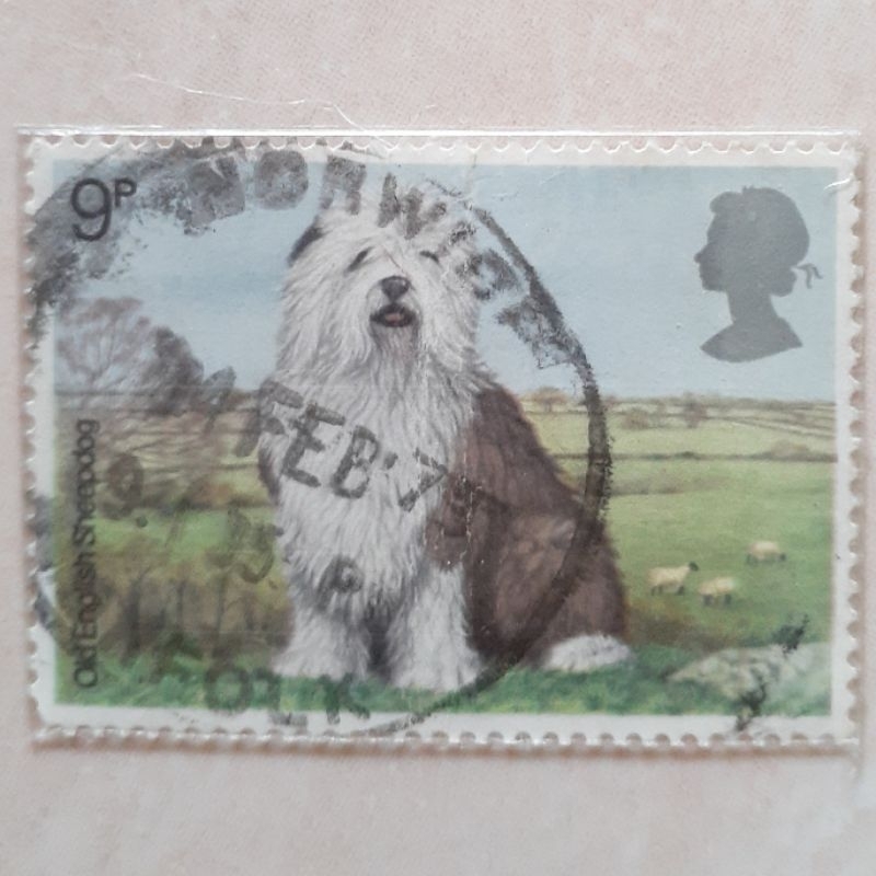 

Perangko Inggris Britania Raya & Irlandia Utara Dogs - British Breeds (Old English Sheepdog - Bobtail (Canis lupus familiaris)) Tahun 1979