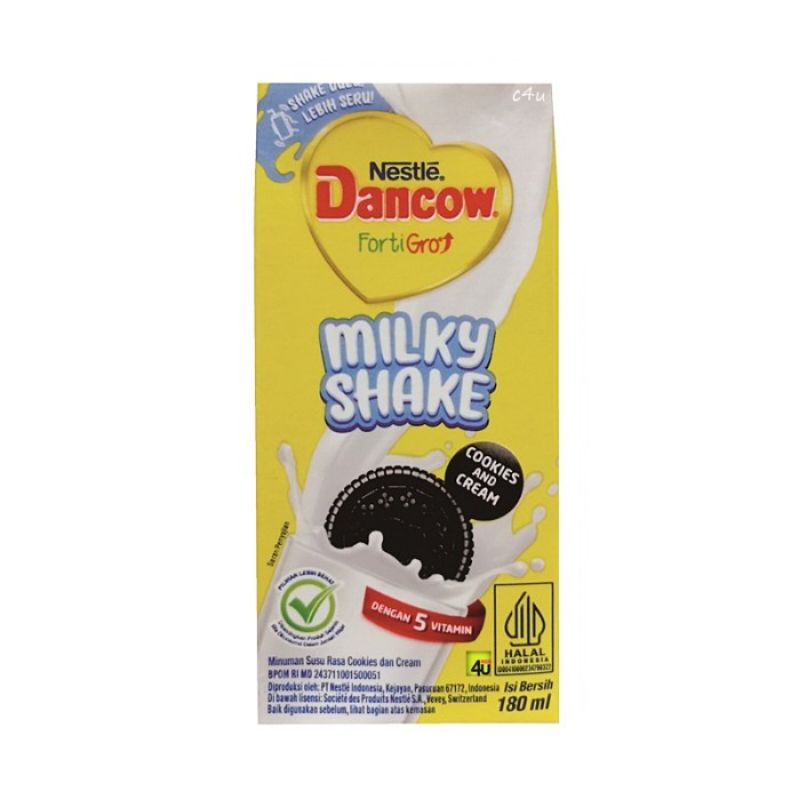 

Dancow UHT Milkshake Cookies and cream